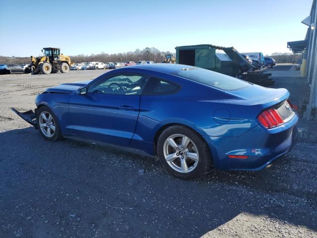 1FA6P8AM9H5228511 - 2017 FORD MUSTANG BLUE photo 2