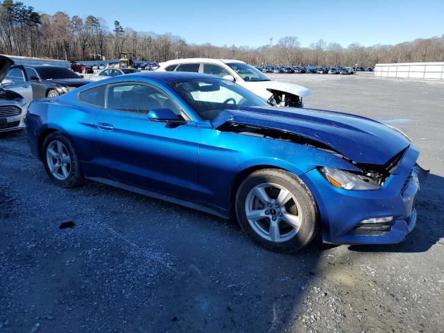 1FA6P8AM9H5228511 - 2017 FORD MUSTANG BLUE photo 4