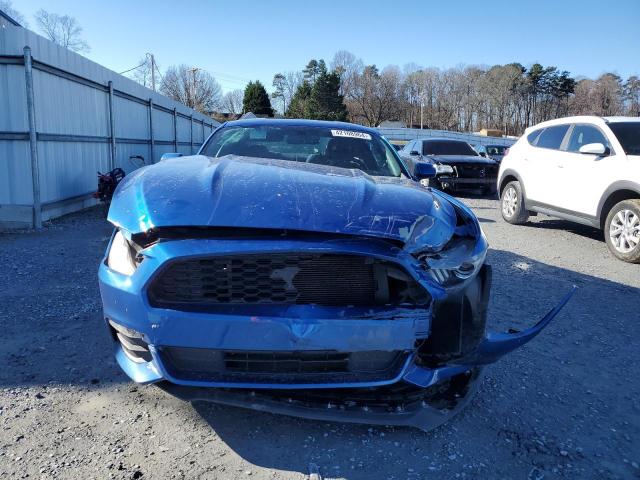 1FA6P8AM9H5228511 - 2017 FORD MUSTANG BLUE photo 5