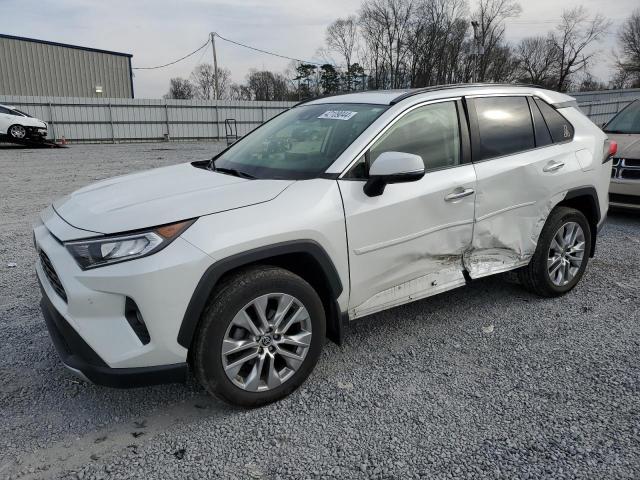 JTMN1RFV6KD041321 - 2019 TOYOTA RAV4 LIMITED WHITE photo 1