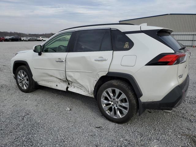 JTMN1RFV6KD041321 - 2019 TOYOTA RAV4 LIMITED WHITE photo 2