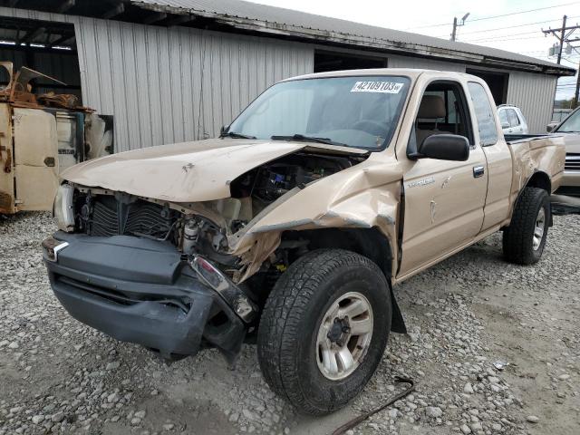 4TAWN72NXXZ548490 - 1999 TOYOTA TACOMA XTRACAB TAN photo 1