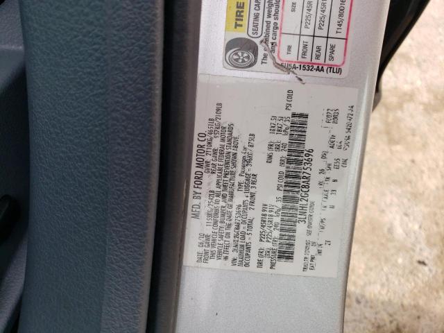 3LNHL2GC8AR753696 - 2010 LINCOLN MKZ SILVER photo 13