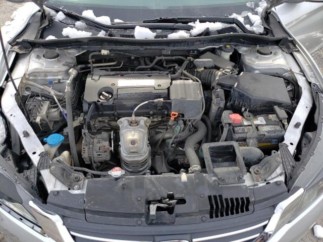 1HGCR2F36FA064208 - 2015 HONDA ACCORD LX SILVER photo 11