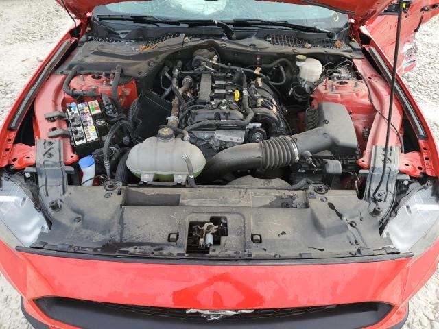 1FA6P8TH5N5100259 - 2022 FORD MUSTANG RED photo 11