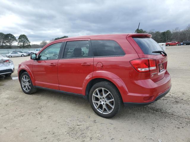 3C4PDDEG0KT727628 - 2019 DODGE JOURNEY GT RED photo 2