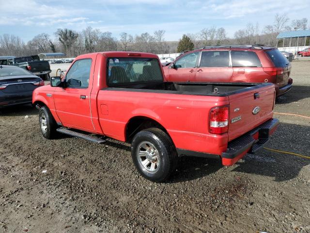 1FTYR10U06PA79767 - 2006 FORD RANGER RED photo 2