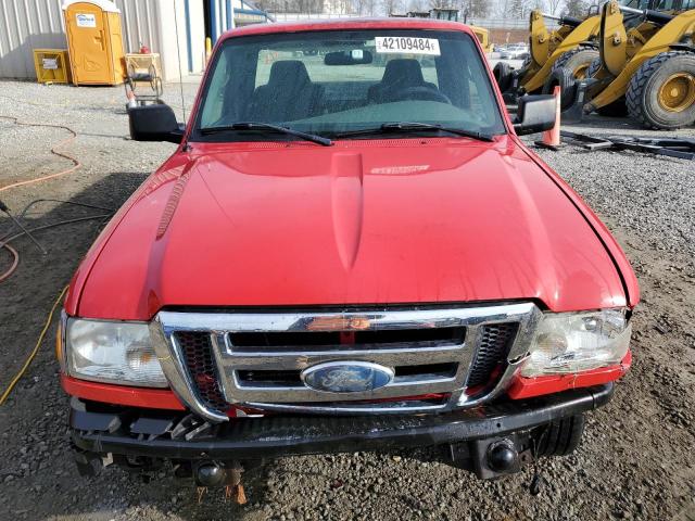 1FTYR10U06PA79767 - 2006 FORD RANGER RED photo 5