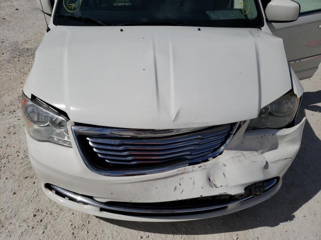 2C4RC1BG0DR557775 - 2013 CHRYSLER TOWN & COU TOURING თეთრი ფოტო 12