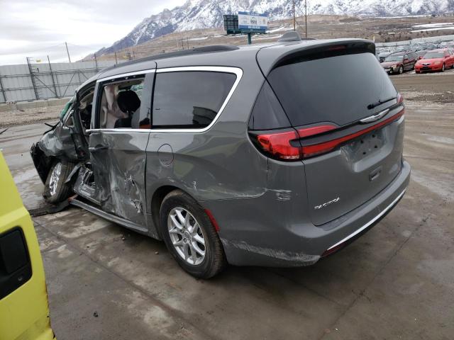 2C4RC1BG5NR191362 - 2022 CHRYSLER PACIFICA TOURING L GRAY photo 2