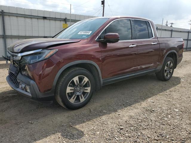 5FPYK3F74HB012305 - 2017 HONDA RIDGELINE RTL BURGUNDY photo 1