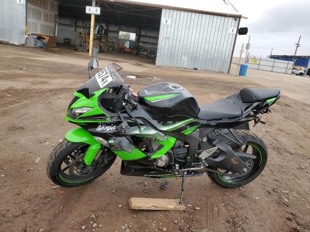 JKBZXJE13HA025917 - 2017 KAWASAKI ZX636 E GREEN photo 3