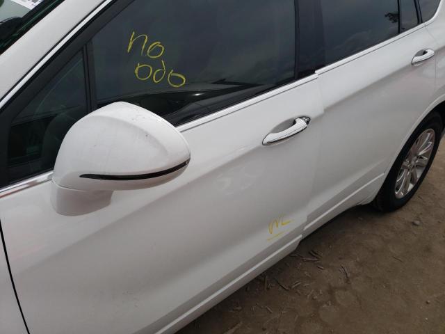 LRBFXCSA1KD105766 - 2019 BUICK ENVISION ESSENCE Սպիտակ լուսանկար 9