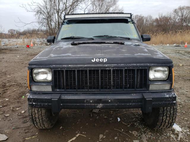 1J4FJ78SXSL587874 - 1995 JEEP CHEROKEE COUNTRY BLACK photo 5