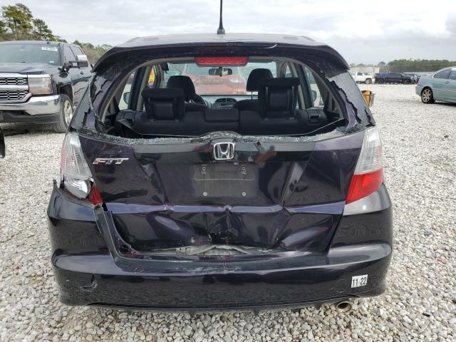 JHMGE8H57DC072072 - 2013 HONDA FIT SPORT PURPLE photo 6