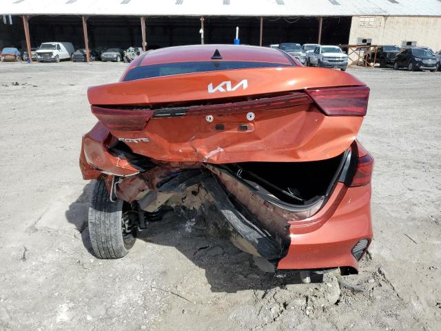 3KPF24ADXPE680861 - 2023 KIA FORTE LX ORANGE photo 6