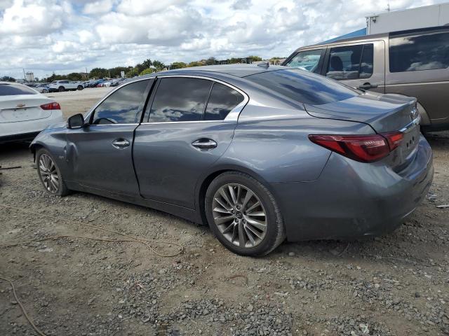 JN1EV7AP0JM591214 - 2018 INFINITI Q50 LUXE CHARCOAL photo 2