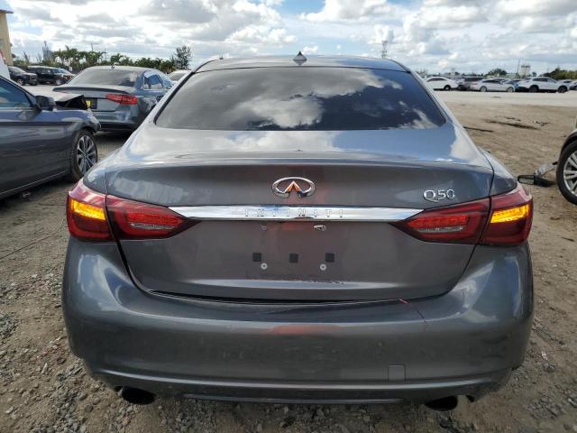 JN1EV7AP0JM591214 - 2018 INFINITI Q50 LUXE CHARCOAL photo 6