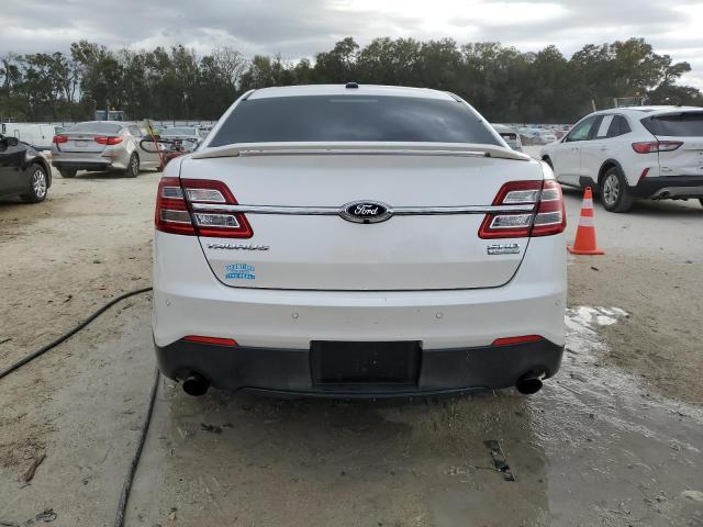 1FAHP2KT9DG161256 - 2013 FORD TAURUS SHO WHITE photo 6