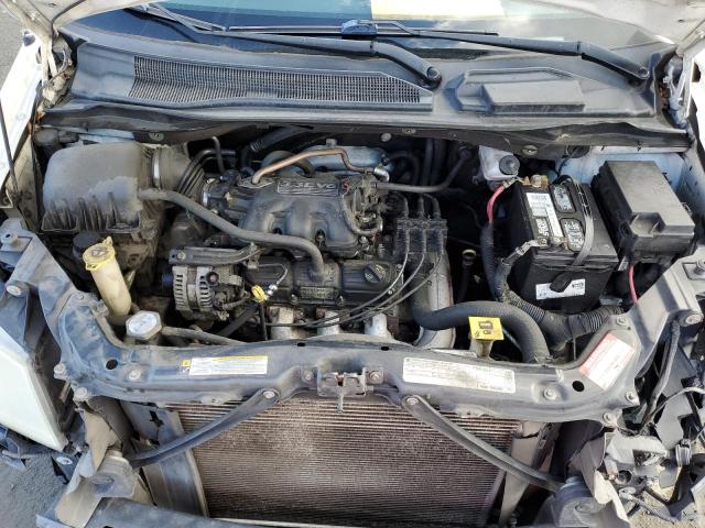 2D4RN4DE6AR159606 - 2010 DODGE GRAND CARA SE WHITE photo 12