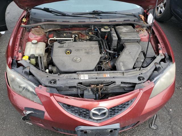 JM1BK32G991194517 - 2009 MAZDA 3 I RED photo 11