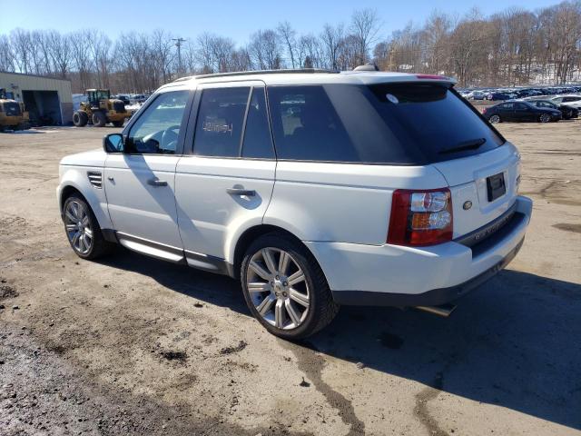 SALSH23457A990121 - 2007 LAND ROVER RANGE ROVE SUPERCHARGED WHITE photo 2