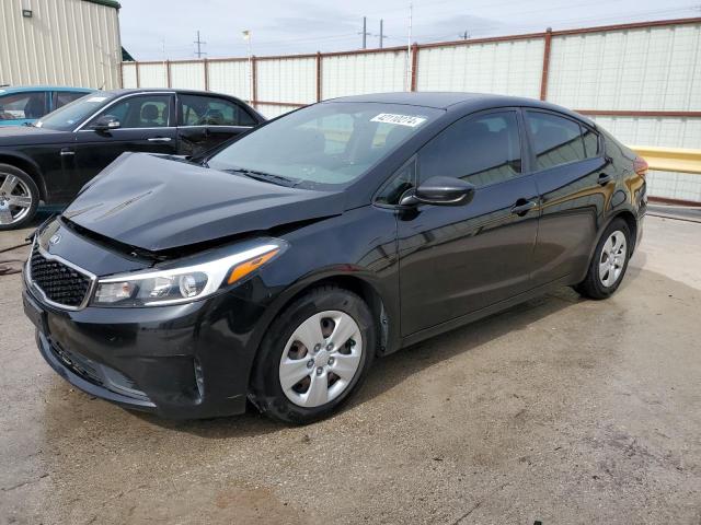 3KPFK4A72HE109991 - 2017 KIA FORTE LX BLACK photo 1