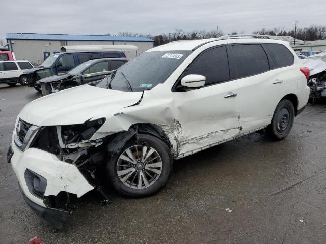 5N1DR2MM3HC695483 - 2017 NISSAN PATHFINDER S WHITE photo 1