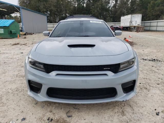 2C3CDXGJ5MH582613 - 2021 DODGE CHARGER SCAT PACK GRAY photo 5