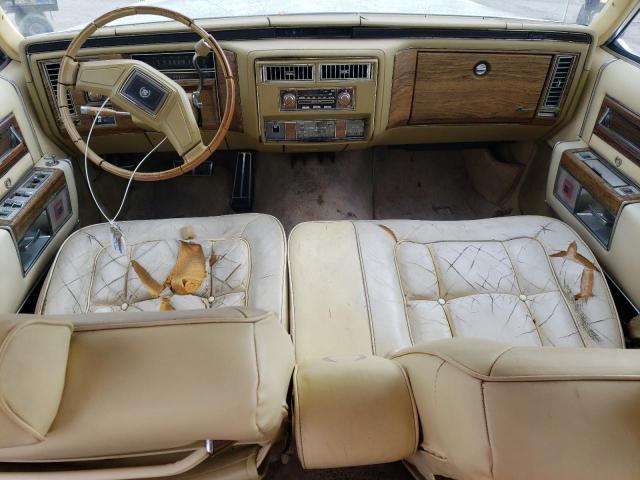 1G6AW6988E9092379 - 1984 CADILLAC FLEETWOOD BROUGHAM CREAM photo 8