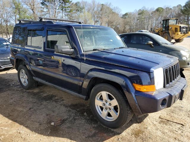 1J8HH48K46C280496 - 2006 JEEP COMMANDER BLUE photo 4