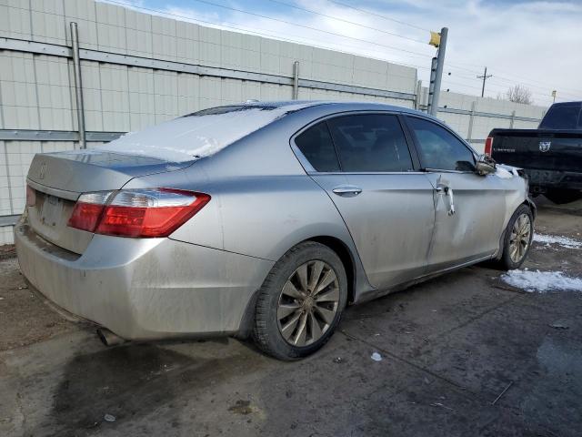 1HGCR2F80EA126812 - 2014 HONDA ACCORD EXL SILVER photo 3