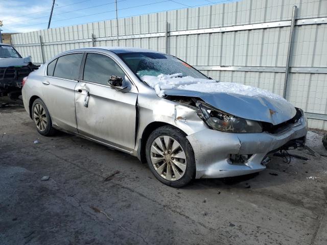 1HGCR2F80EA126812 - 2014 HONDA ACCORD EXL SILVER photo 4