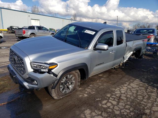 3TYSZ5AN1PT159207 - 2023 TOYOTA TACOMA ACCESS CAB GRAY photo 1