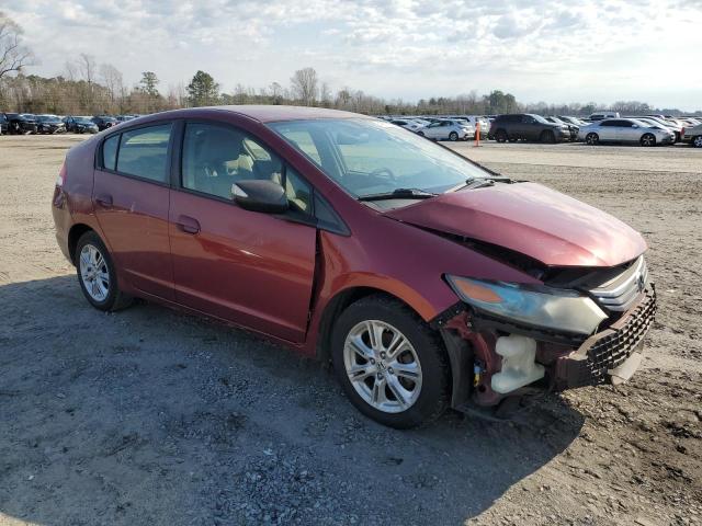 JHMZE2H75AS021081 - 2010 HONDA INSIGHT EX BURGUNDY photo 4