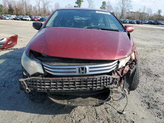 JHMZE2H75AS021081 - 2010 HONDA INSIGHT EX BURGUNDY photo 5