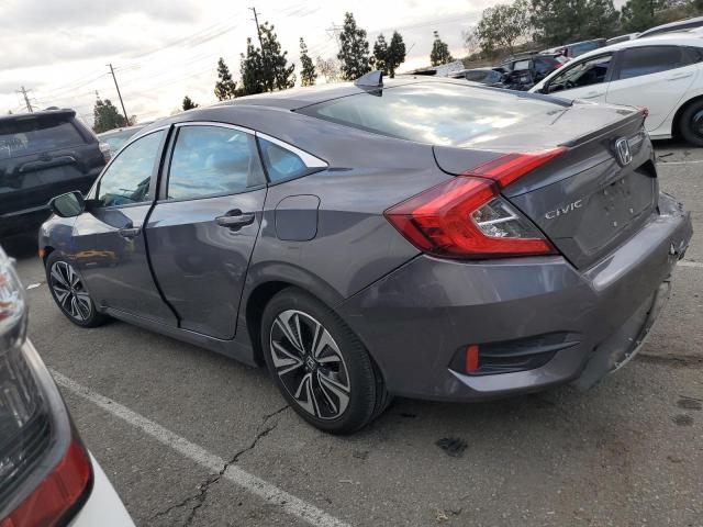 2HGFC1F79HH641684 - 2017 HONDA CIVIC EXL GRAY photo 2