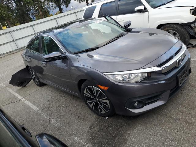 2HGFC1F79HH641684 - 2017 HONDA CIVIC EXL GRAY photo 4