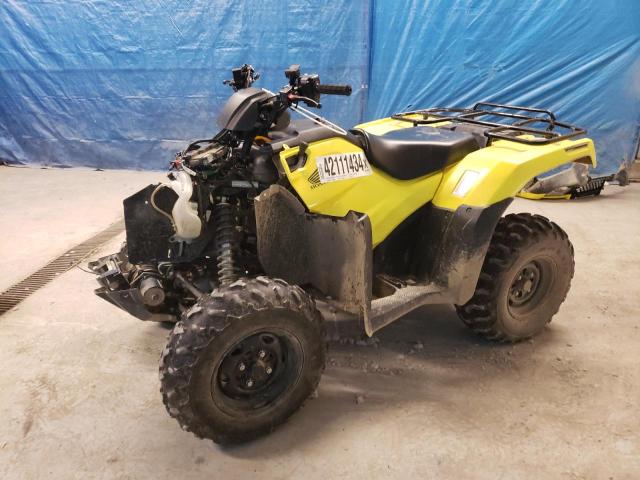 1HFTE47D9J4301753 - 2018 HONDA TRX420 FA YELLOW photo 2