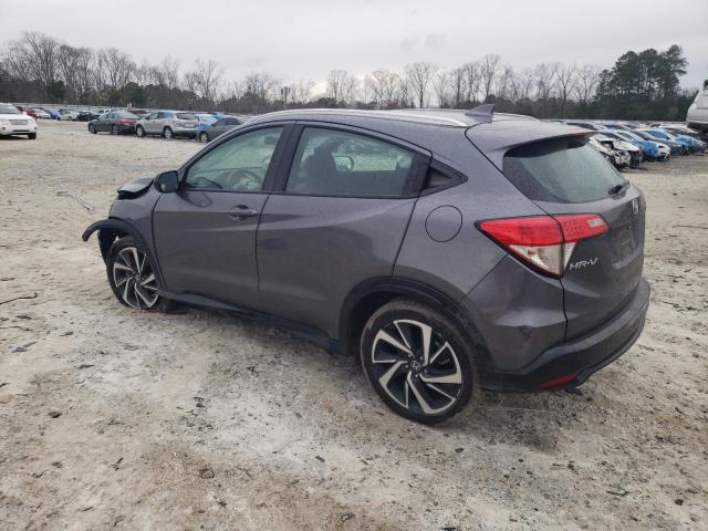 3CZRU5H14KG710582 - 2019 HONDA HR-V SPORT GRAY photo 2