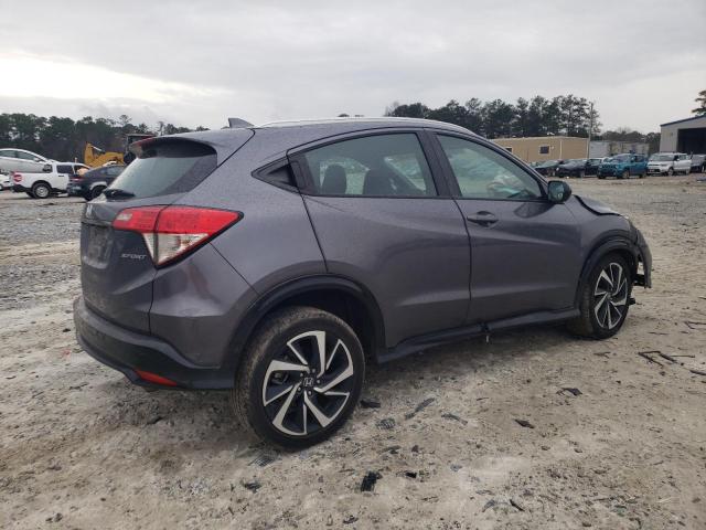 3CZRU5H14KG710582 - 2019 HONDA HR-V SPORT GRAY photo 3