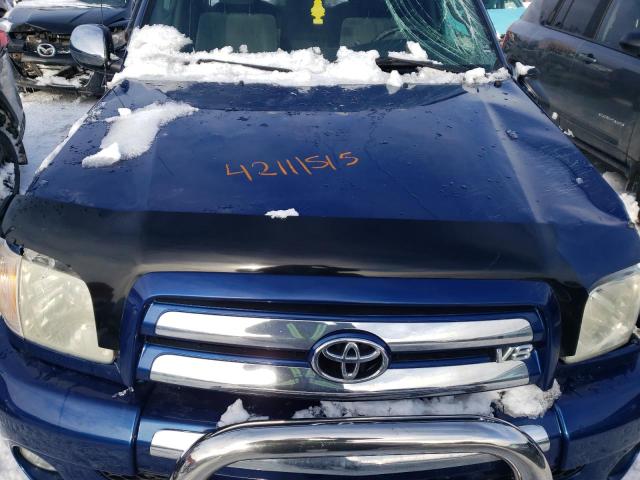 5TBBT44186S477395 - 2006 TOYOTA TUNDRA ACCESS CAB SR5 BLUE photo 11
