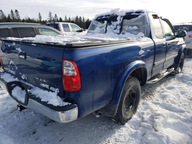 5TBBT44186S477395 - 2006 TOYOTA TUNDRA ACCESS CAB SR5 BLUE photo 3