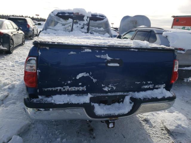 5TBBT44186S477395 - 2006 TOYOTA TUNDRA ACCESS CAB SR5 BLUE photo 6