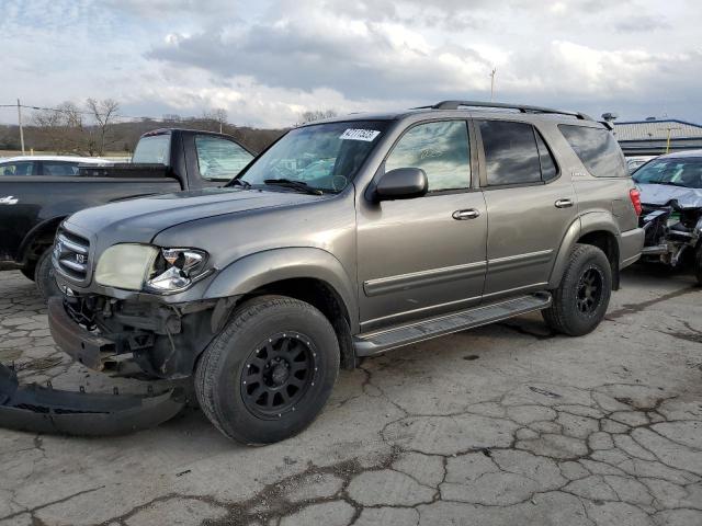5TDBT48A84S231610 - 2004 TOYOTA SEQUOIA LIMITED GRAY photo 1