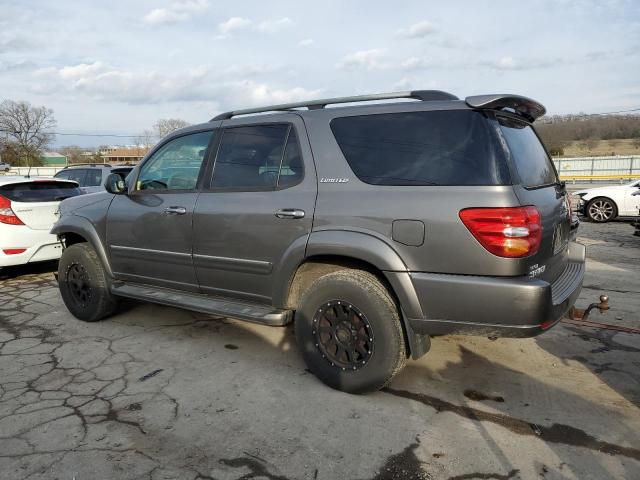 5TDBT48A84S231610 - 2004 TOYOTA SEQUOIA LIMITED GRAY photo 2