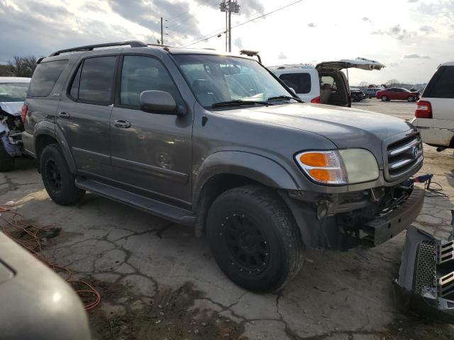 5TDBT48A84S231610 - 2004 TOYOTA SEQUOIA LIMITED GRAY photo 4