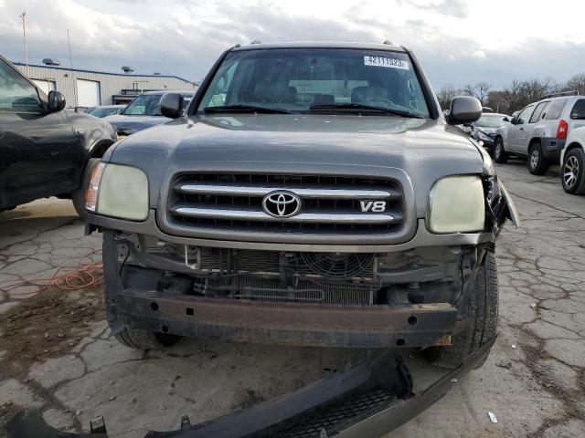 5TDBT48A84S231610 - 2004 TOYOTA SEQUOIA LIMITED GRAY photo 5