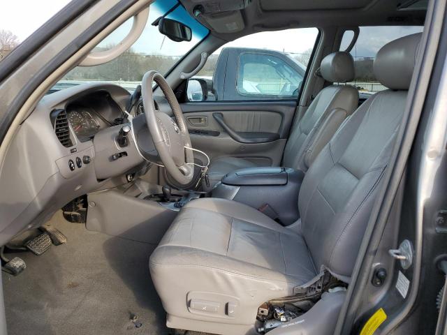 5TDBT48A84S231610 - 2004 TOYOTA SEQUOIA LIMITED GRAY photo 7