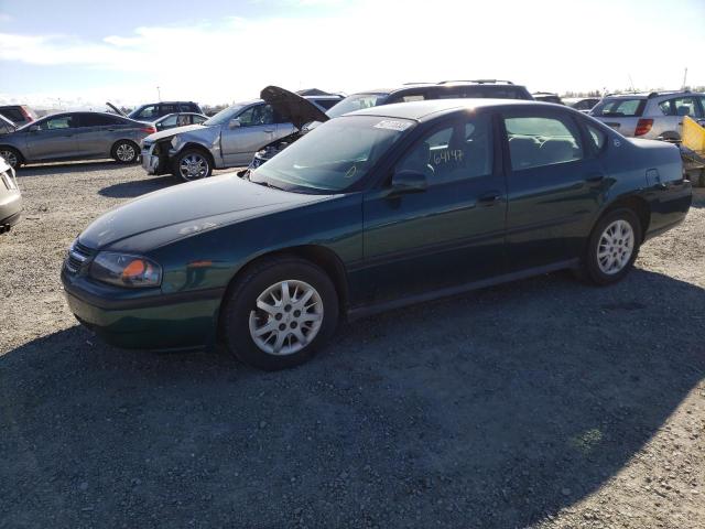 2G1WF52E519237050 - 2001 CHEVROLET IMPALA GREEN photo 1